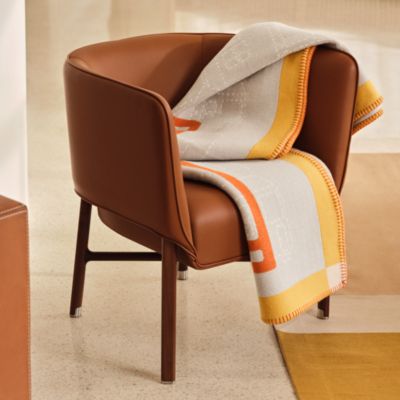 HERMES エルメス ブランケット ウール マドラスチェック 正規品 送料